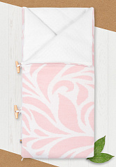 Конверт-одеяло с шапочкой "Миндаль" - Размер 70х35 - Цвет розовый - Картинка #1